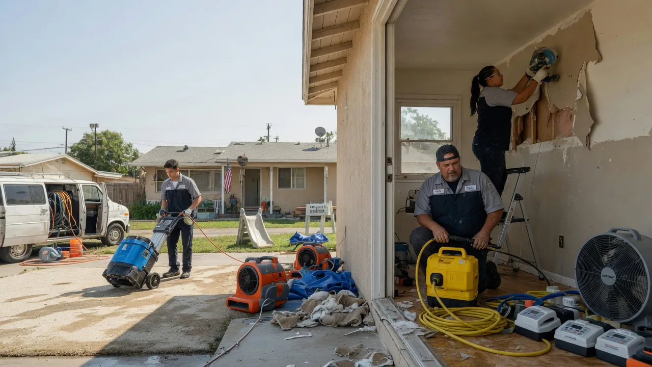 Water Damage Restoration in Garrison, TX near me